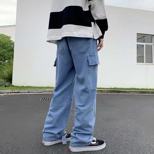 Load image into Gallery viewer, Arcadia Imported Men Wide Leg Jeans
