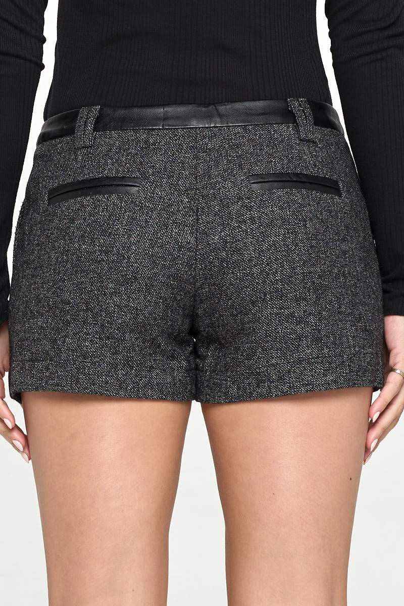 Designer Cut High-Waist Shorts