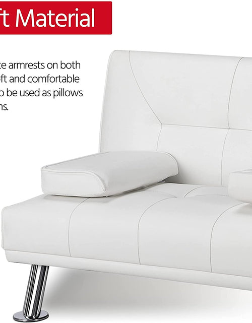 Load image into Gallery viewer, Italian Concept Convertible Sofa Bed
