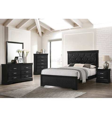 Elegant Two Drawer Night Stand