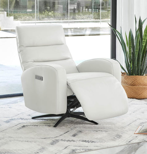 "Snow White" Genuine Leather Dual Motor