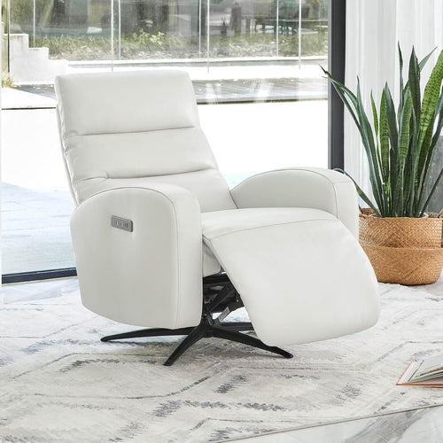 "Snow White" Genuine Leather Dual Motor