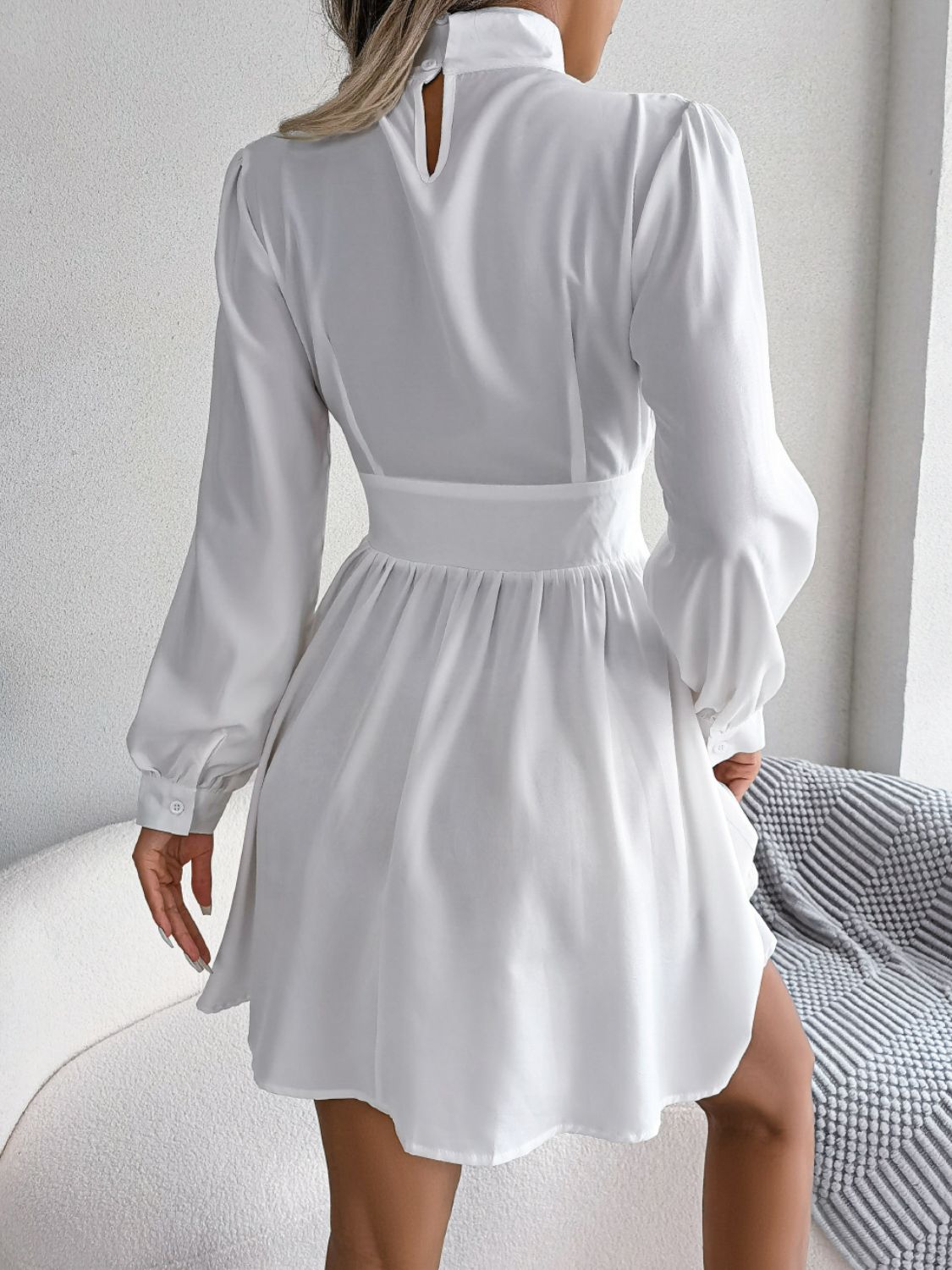 Italian Style Turtleneck Dress