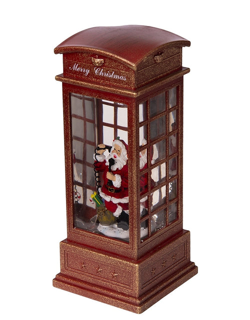 Load image into Gallery viewer, Santa Lantern and Light for Christmas
