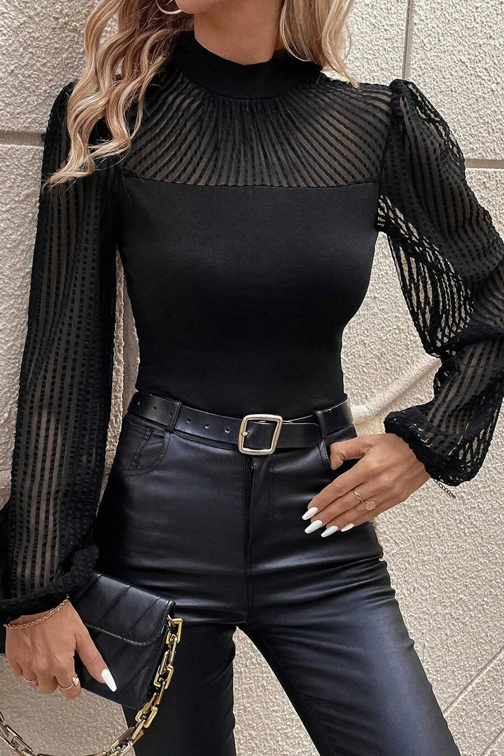 Designer Long Sleeve Blouse