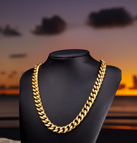 "The Cuban" 14K Classic Chain