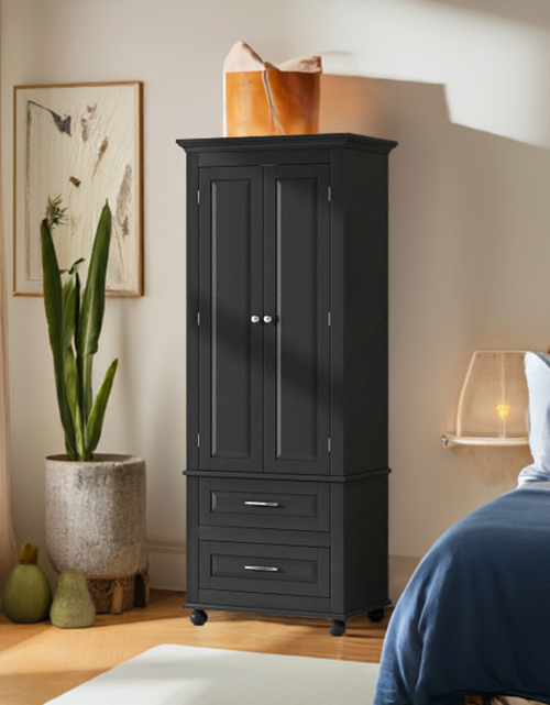 Load image into Gallery viewer, Arcadia Black Compartment Dresser
