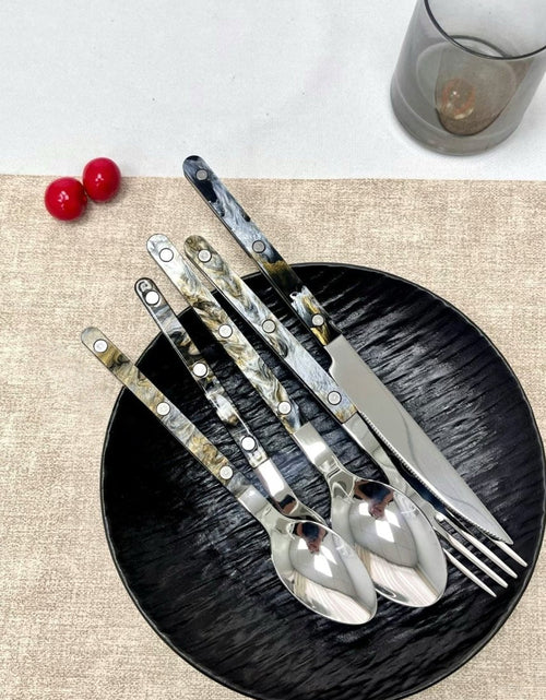 Load image into Gallery viewer, Modern Elegant Terra Flatware - Bistrot Style Cutlery
