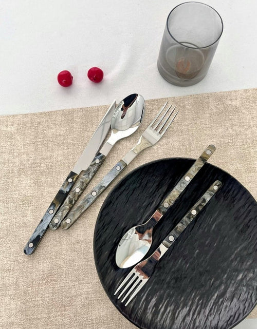 Load image into Gallery viewer, Modern Elegant Terra Flatware - Bistrot Style Cutlery
