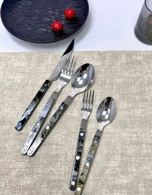 Load image into Gallery viewer, Modern Elegant Terra Flatware - Bistrot Style Cutlery
