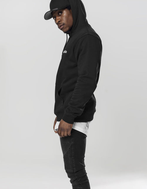 Load image into Gallery viewer, Imported Thug Life Chest Logo Hoodie
