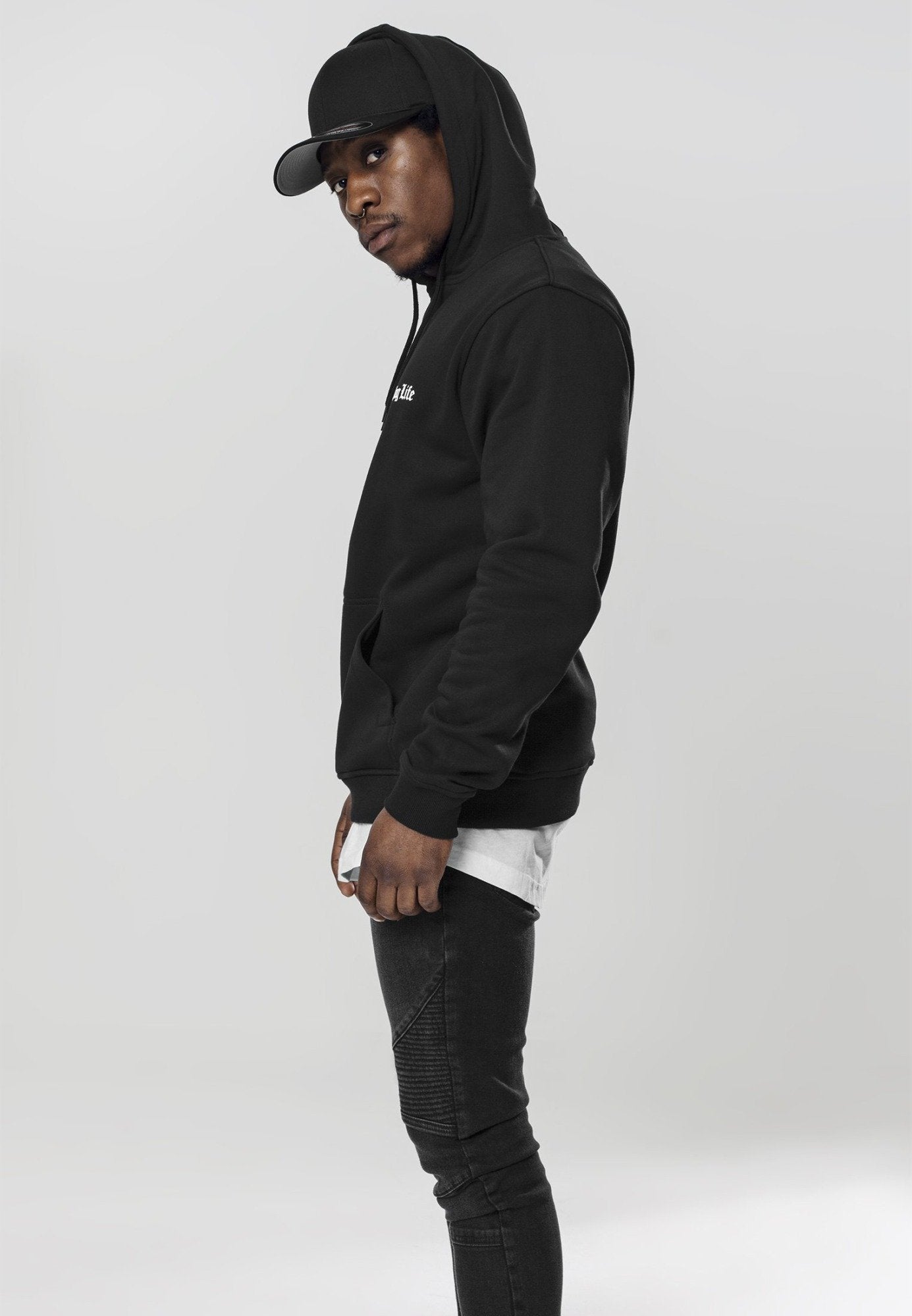 Imported Thug Life Chest Logo Hoodie