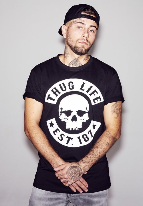 Imported Thug Life Skull Tee