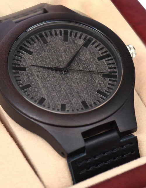 Load image into Gallery viewer, Wooden Watch + MC (No Engraving)
